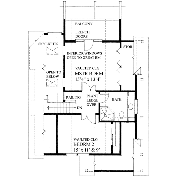 Upper/Second Floor Plan: 26-107