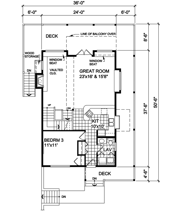 Main Floor Plan: 26-109