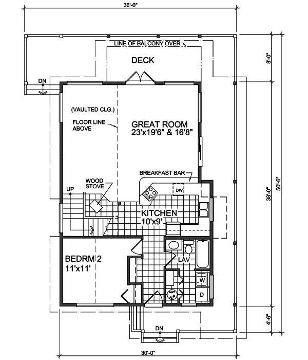 Main Floor Plan: 26-110