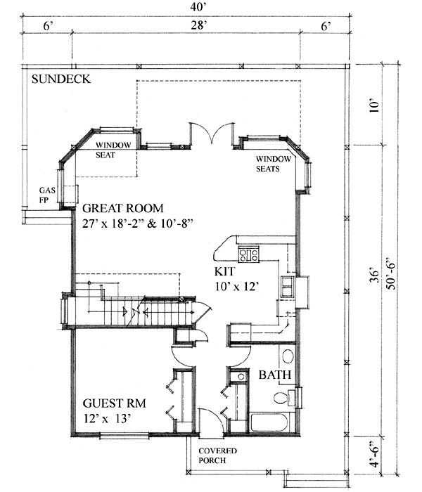 Main Floor Plan: 26-111