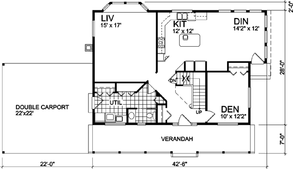 Main Floor Plan: 26-112