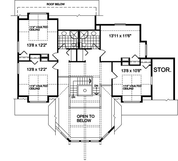 Upper/Second Floor Plan:26-113