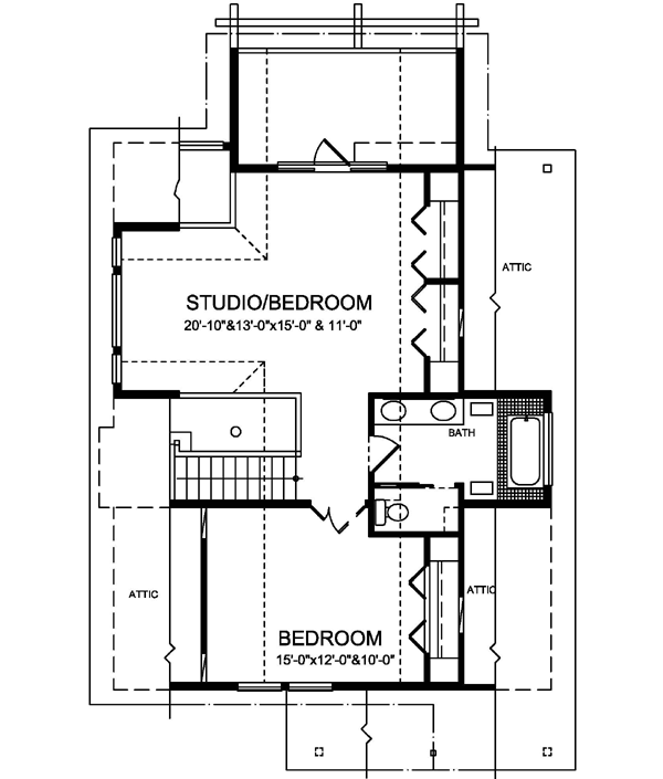 Upper/Second Floor Plan:26-118