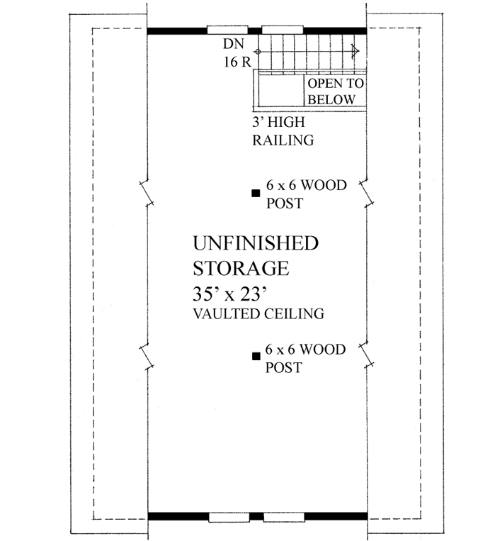 Upper/Second Floor Plan: 26-122