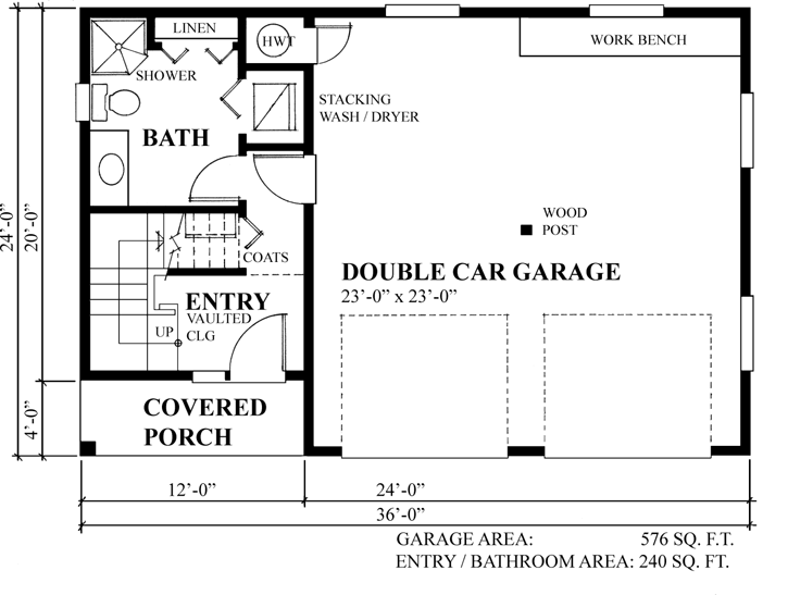 Main Floor Plan: 26-124