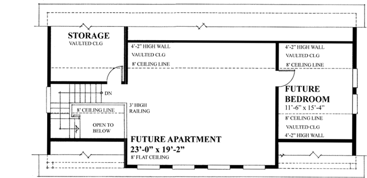 Upper/Second Floor Plan: 26-125