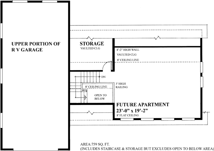 Upper/Second Floor Plan: 26-127