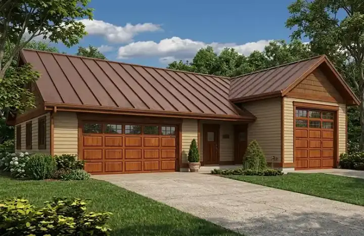 Traditional house plans 26-131 - front exterior, 1,830 sq ft, 0 bed, 0 bath house plans | Monster House Plans