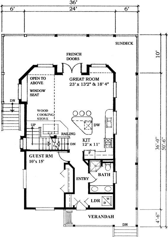 Main Floor Plan: 26-133