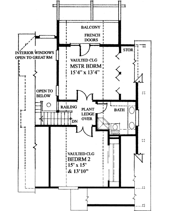 Upper/Second Floor Plan: 26-133