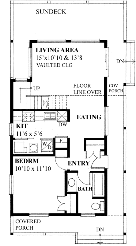 Main Floor Plan: 26-134