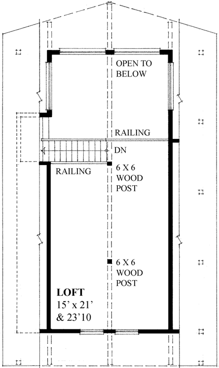 Upper/Second Floor Plan: 26-134