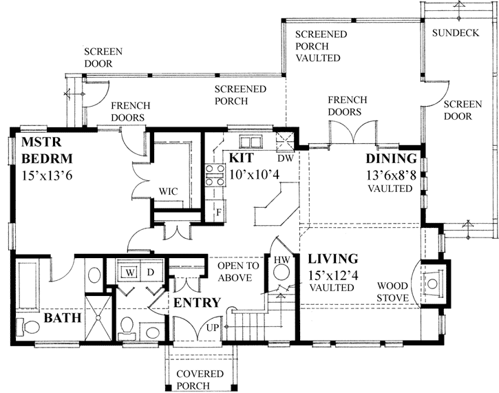 Main Floor Plan: 26-135