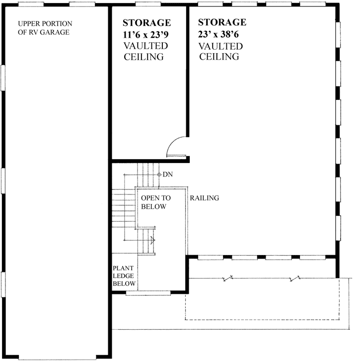 Upper/Second Floor Plan: 26-138