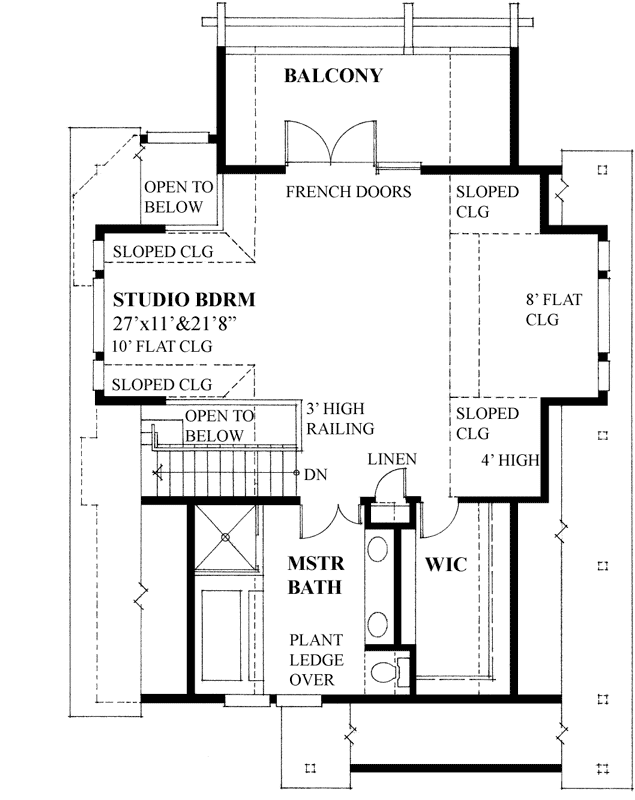 Upper/Second Floor Plan: 26-139