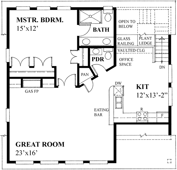 Upper/Second Floor Plan: 26-141