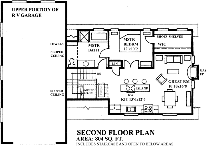 Upper/Second Floor Plan: 26-142