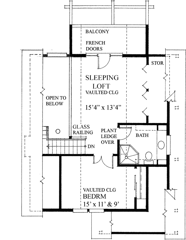 Upper/Second Floor Plan: 26-143