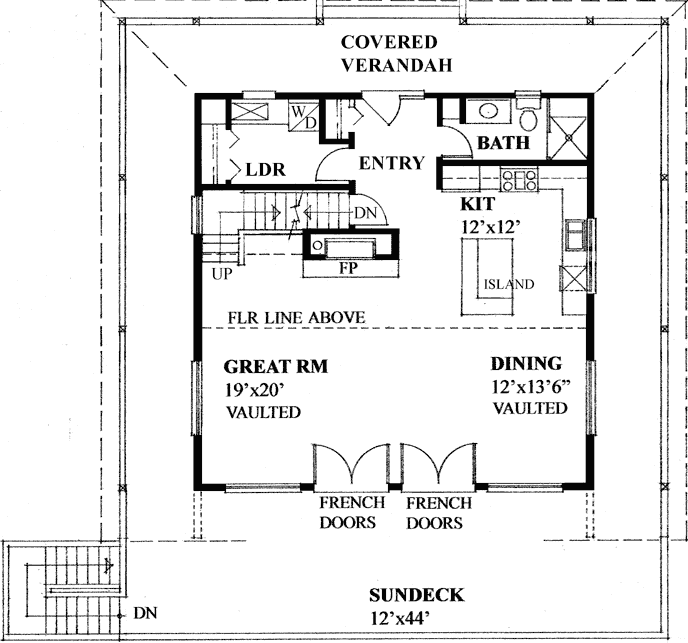 Main Floor Plan: 26-144