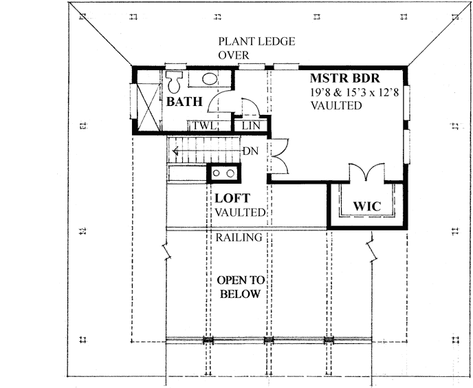 Upper/Second Floor Plan: 26-144