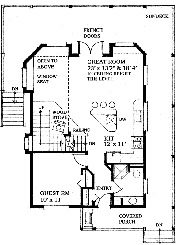 Main Floor Plan: 26-145
