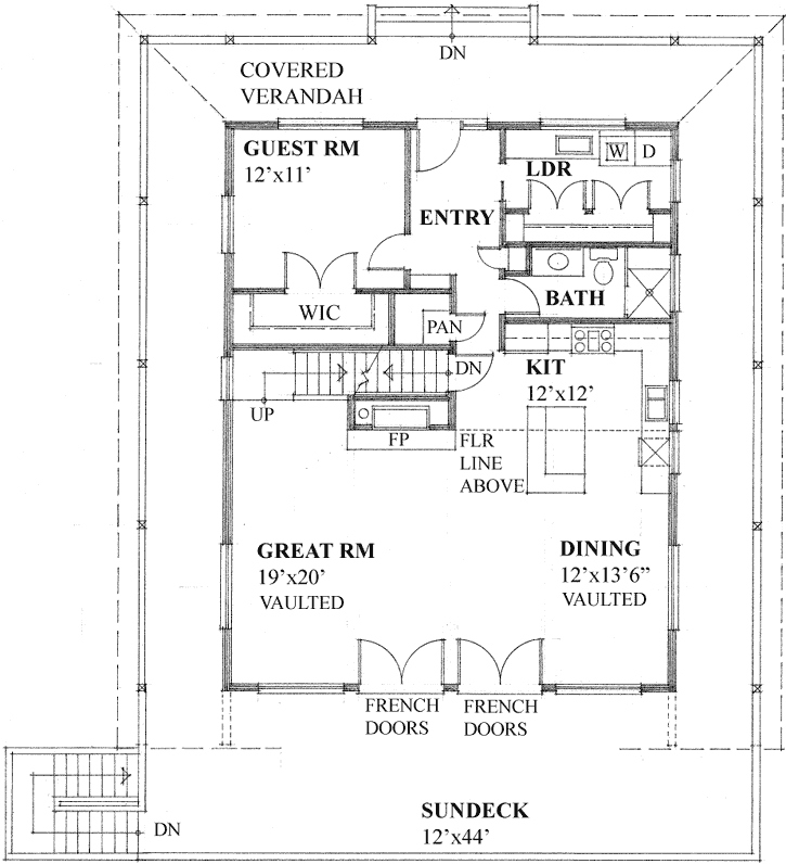 Main Floor Plan: 26-151