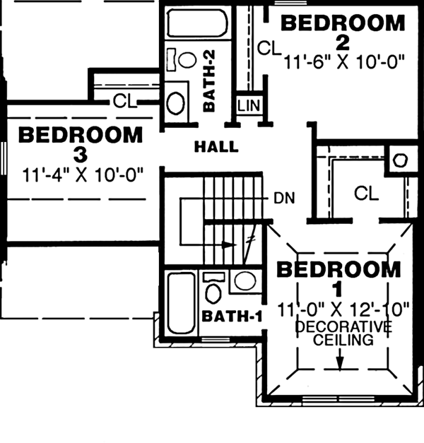 Upper/Second Floor Plan: 27-103