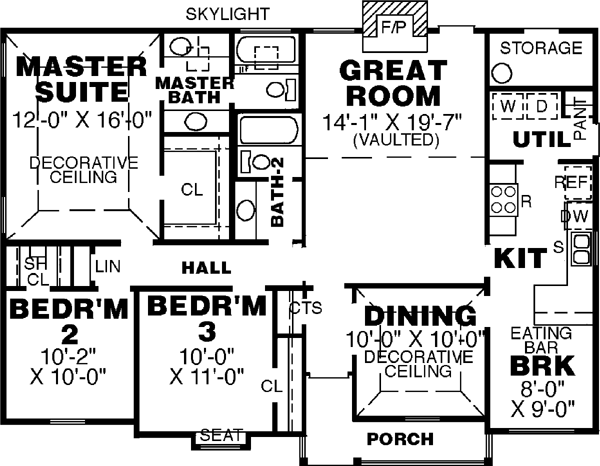Main Floor Plan: 27-106