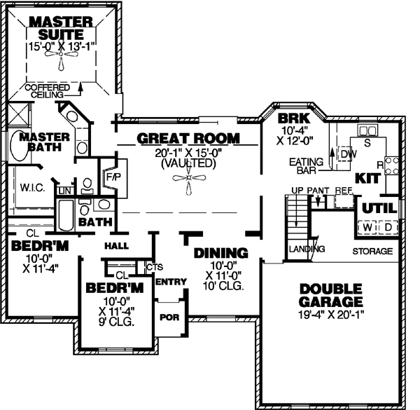 Main Floor Plan: 27-110