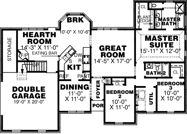 Main Floor Plan: 27-112