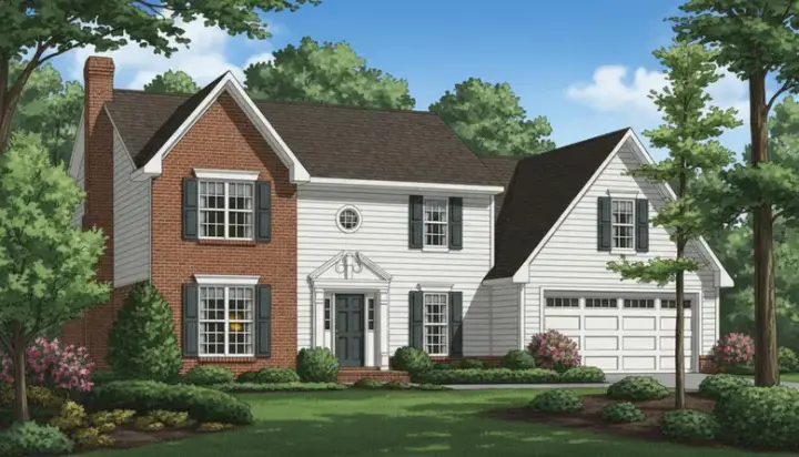 Traditional house plans 27-115 - front exterior, 1,754 sq ft, 3 bed, 2 bath house plans | Monster House Plans