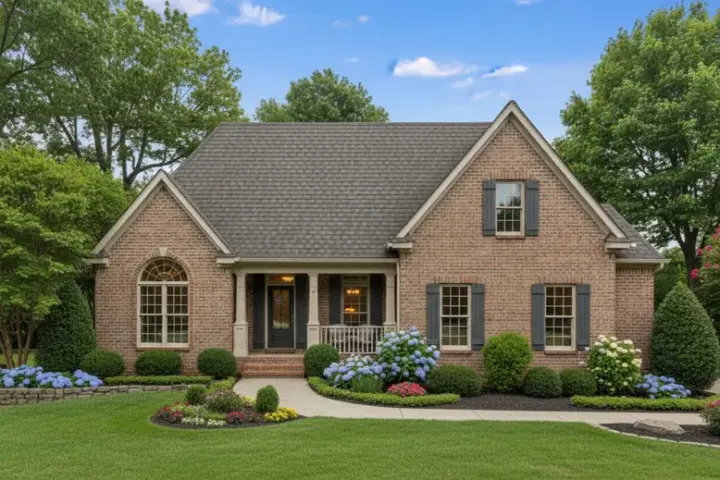 Traditional house plans 27-117 - front exterior, 1,909 sq ft, 3 bed, 2 bath house plans | Monster House Plans
