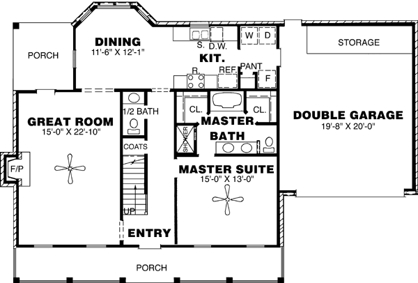 Main Floor Plan: 27-118