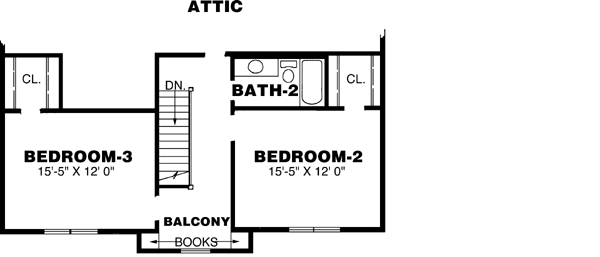 Upper/Second Floor Plan: 27-118