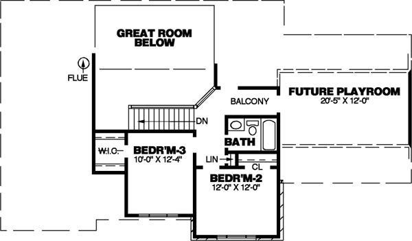 Upper/Second Floor Plan: 27-119