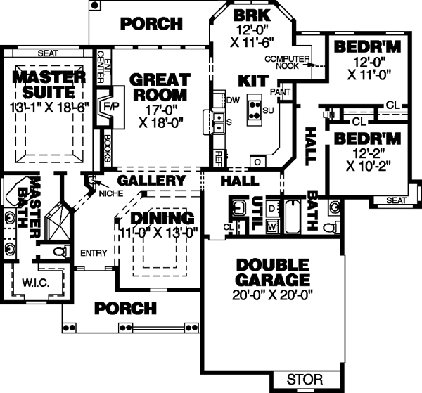 Main Floor Plan: 27-126