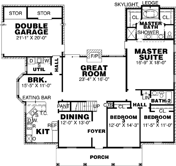 Main Floor Plan: 27-128