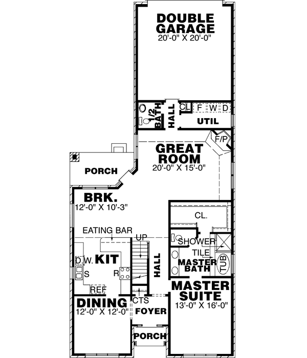 Main Floor Plan: 27-129