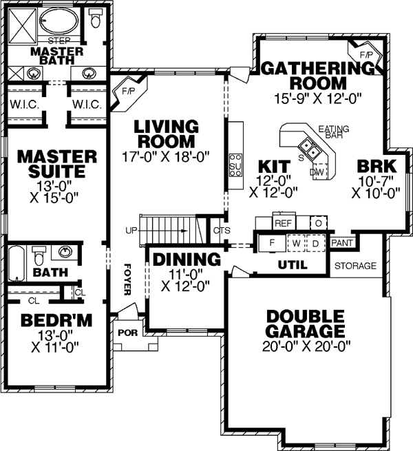 Main Floor Plan: 27-132
