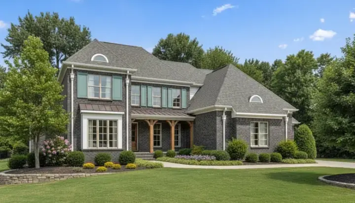 Country house plans 27-134 - front exterior, 2,875 sq ft, 4 bed, 3 bath house plans | Monster House Plans