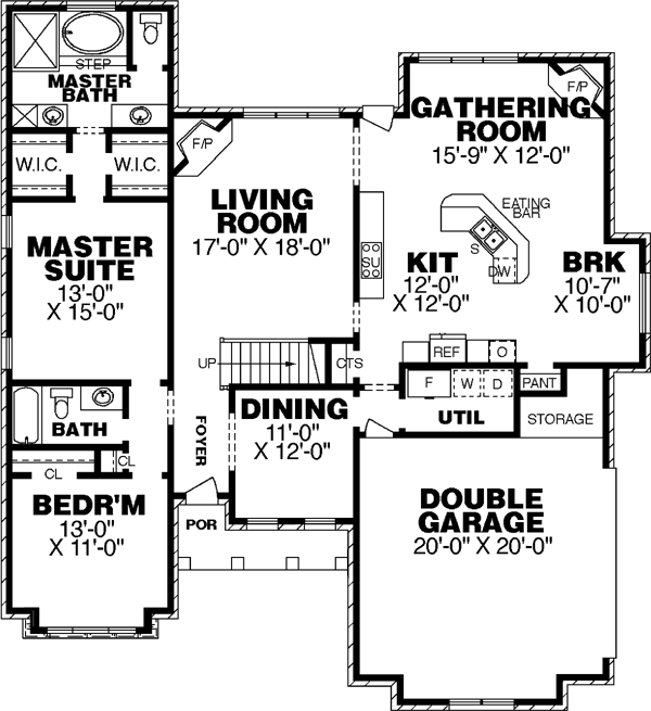 Main Floor Plan: 27-134