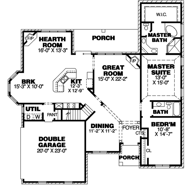 Main Floor Plan: 27-135