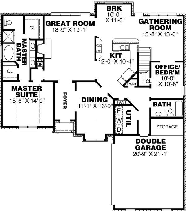 Main Floor Plan: 27-137