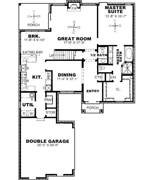 Main Floor Plan: 27-140