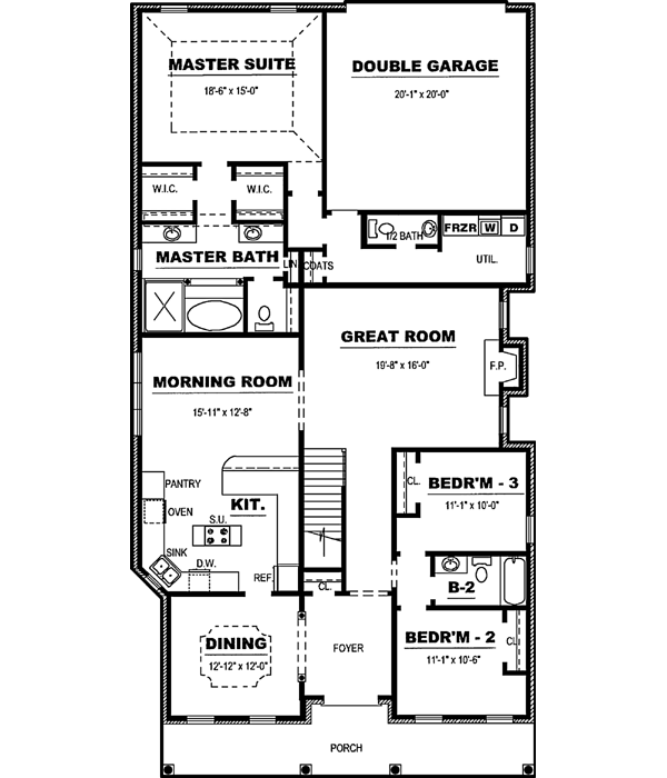 Main Floor Plan: 27-141