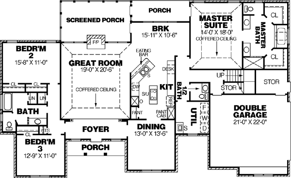 Main Floor Plan: 27-142