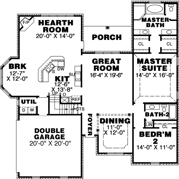 Main Floor Plan: 27-144