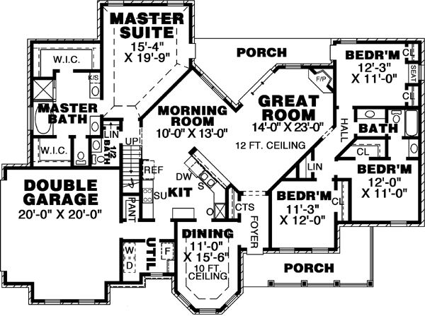 Main Floor Plan: 27-145