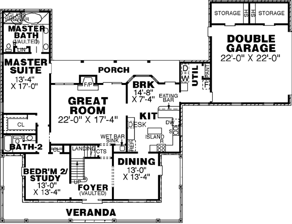 Main Floor Plan: 27-146