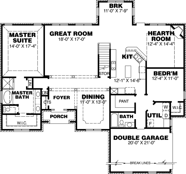 Main Floor Plan: 27-147